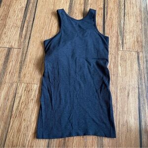 Lululemon Ebb To Street High Neck Rib Tank Top Black Size 6